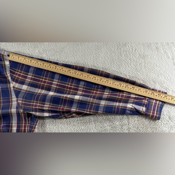 Faconnable Striped Poplin Shirt - Picture 6 of 8